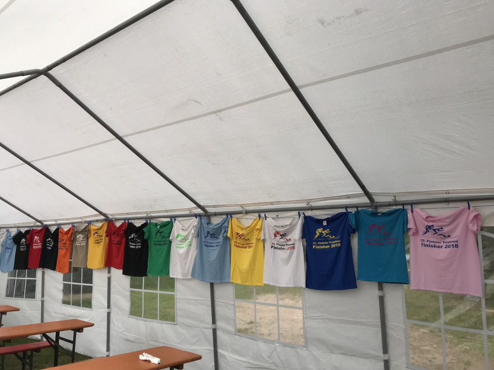 Finteler Triathlon – finisher-shirts