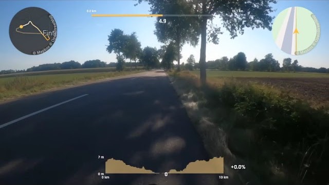 Vorschaubild: Radstrecke Finteler Triathlon